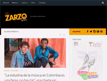 Tablet Screenshot of elzarzorevista.com